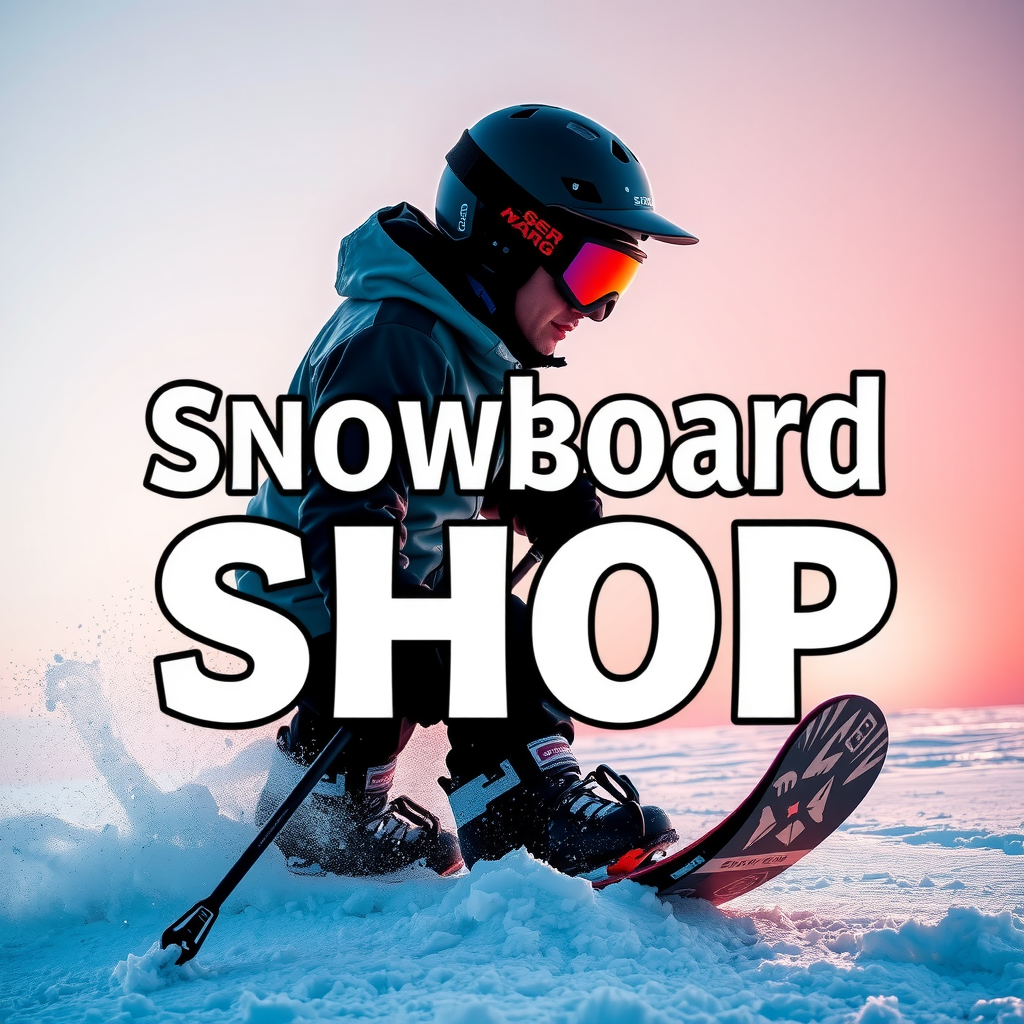 Snowboard Shop - Premium snowboarding gear and equipment store logo